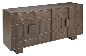 Cato Accent Cabinet - U&U Home Budget Furniture (Carteret, NJ)