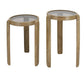 Jossor Accent Table (Set of 2) - U&U Home Budget Furniture (Carteret, NJ)