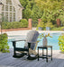 Sundown Treasure Outdoor Seating Set - U&U Home Budget Furniture (Carteret, NJ)