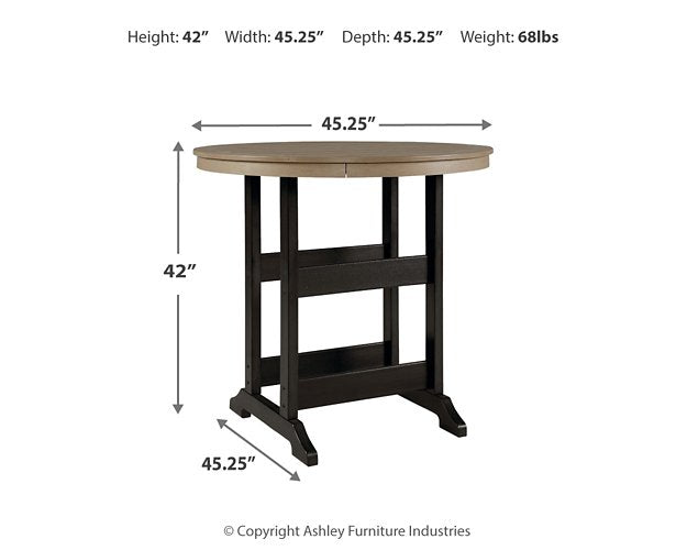 Fairen Trail Bar Table - U&U Home Budget Furniture (Carteret, NJ)