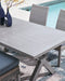 Half Moon Beach Outdoor Dining Table - U&U Home Budget Furniture (Carteret, NJ)