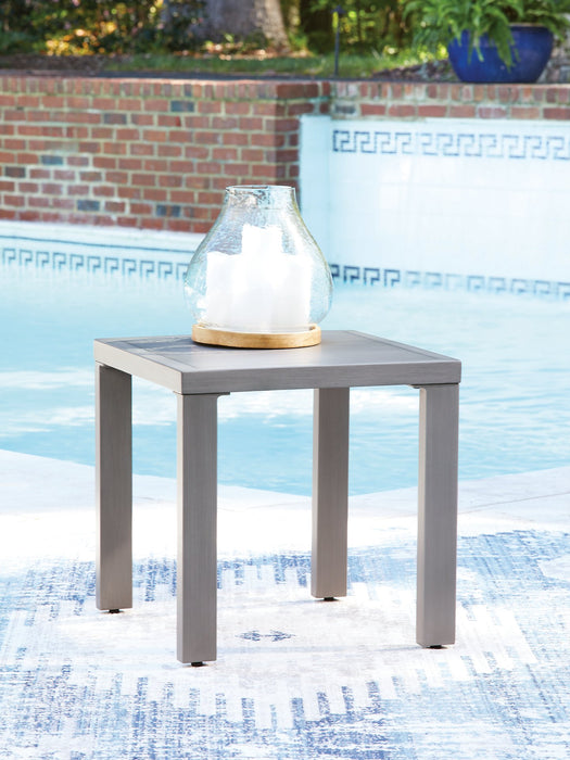 Half Moon Beach Outdoor End Table - U&U Home Budget Furniture (Carteret, NJ)