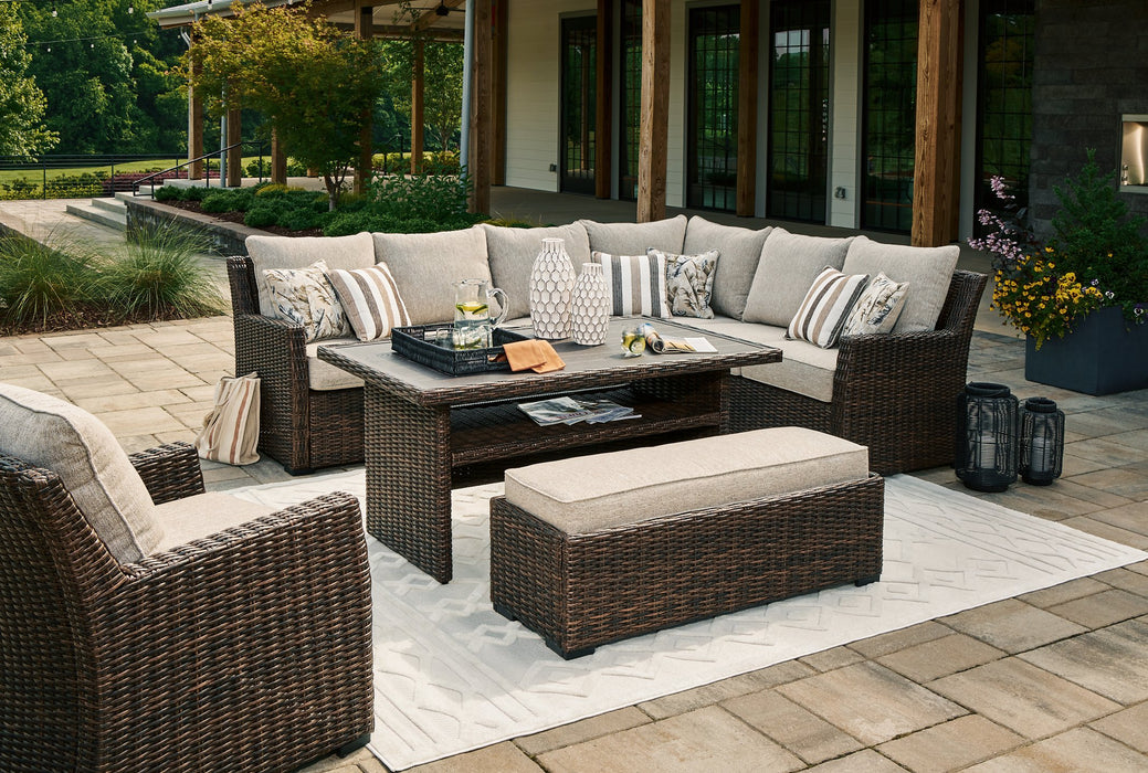 Brook Ranch Outdoor Package - U&U Home Budget Furniture (Carteret, NJ)