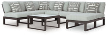 Beachloft Outdoor Seating Set - U&U Home Budget Furniture (Carteret, NJ)