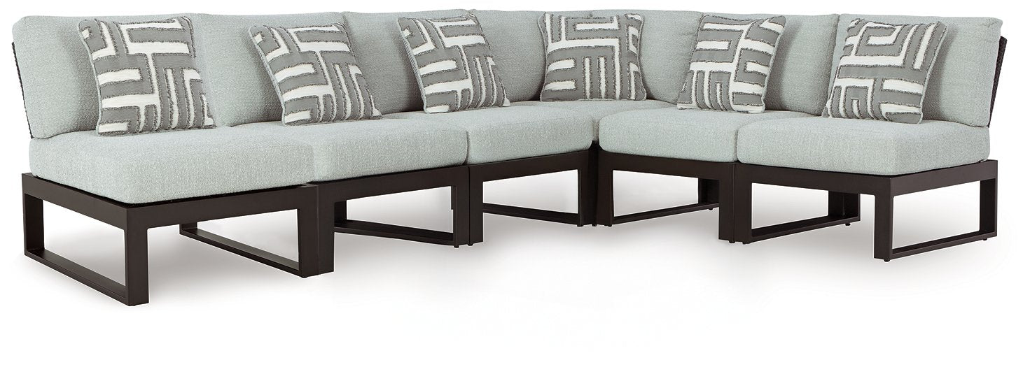 Beachloft Outdoor Sectional - U&U Home Budget Furniture (Carteret, NJ)