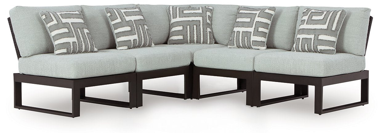 Beachloft Outdoor Sectional - U&U Home Budget Furniture (Carteret, NJ)