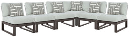 Beachloft Outdoor Seating Set - U&U Home Budget Furniture (Carteret, NJ)