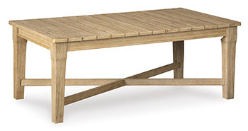 Carter Hall Outdoor Coffee Table - U&U Home Budget Furniture (Carteret, NJ)