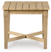 Carter Hall Outdoor End Table - U&U Home Budget Furniture (Carteret, NJ)