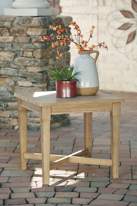 Carter Hall Outdoor End Table - U&U Home Budget Furniture (Carteret, NJ)