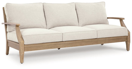 Carter Hall Outdoor Sofa with Cushion - U&U Home Budget Furniture (Carteret, NJ)