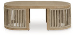 Serena Shores Outdoor Coffee Table - U&U Home Budget Furniture (Carteret, NJ)