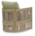 Serena Shores Outdoor Lounge Chair (Set of 2) - U&U Home Budget Furniture (Carteret, NJ)
