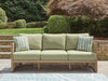 Serena Shores Outdoor Sofa with Cushion - U&U Home Budget Furniture (Carteret, NJ)