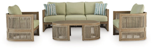 Serena Shores Outdoor Seating Set - U&U Home Budget Furniture (Carteret, NJ)