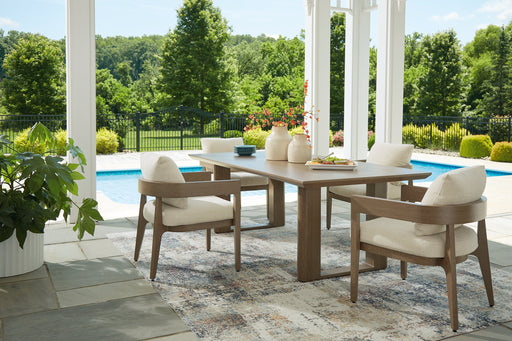 Serene Bay Outdoor Dining Set - U&U Home Budget Furniture (Carteret, NJ)
