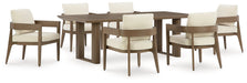 Serene Bay Outdoor Dining Set - U&U Home Budget Furniture (Carteret, NJ)