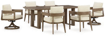 Serene Bay Outdoor Dining Set - U&U Home Budget Furniture (Carteret, NJ)