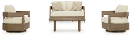 Serene Bay Outdoor Seating Set - U&U Home Budget Furniture (Carteret, NJ)