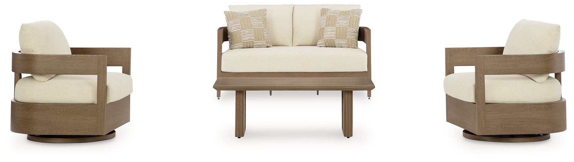 Serene Bay Outdoor Seating Set - U&U Home Budget Furniture (Carteret, NJ)