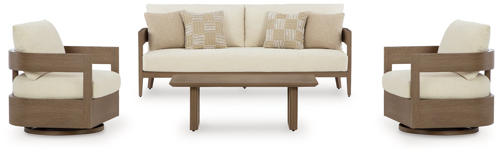 Serene Bay Outdoor Seating Set - U&U Home Budget Furniture (Carteret, NJ)