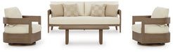 Serene Bay Outdoor Seating Set - U&U Home Budget Furniture (Carteret, NJ)