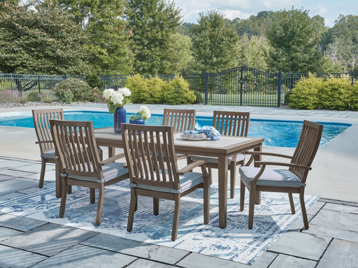 Rainier Ranch Outdoor Dining Package - U&U Home Budget Furniture (Carteret, NJ)