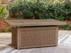 Laguna Heights Outdoor Fire Pit Table - U&U Home Budget Furniture (Carteret, NJ)