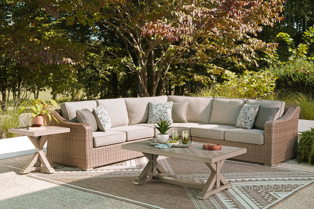 Laguna Heights Outdoor Sectional - U&U Home Budget Furniture (Carteret, NJ)