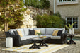 Beachcroft Outdoor Sectional - U&U Home Budget Furniture (Carteret, NJ)
