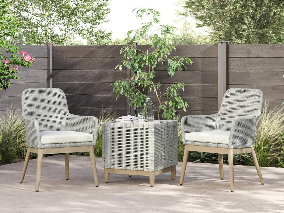 Seton Creek Outdoor Seating Set - U&U Home Budget Furniture (Carteret, NJ)