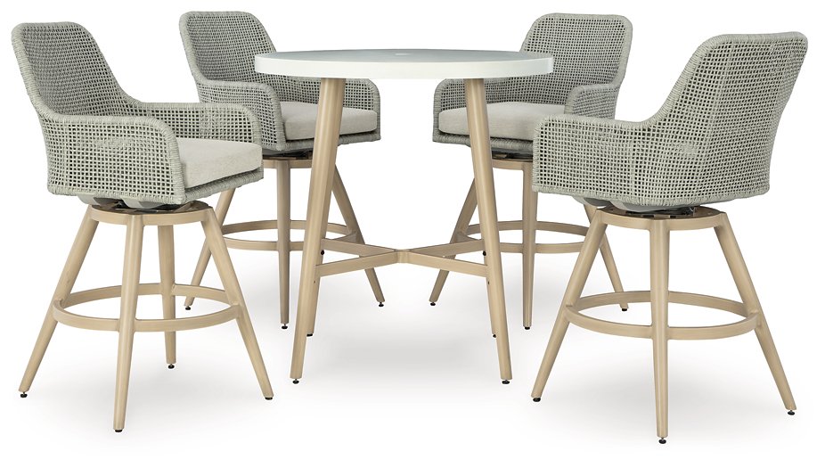 Seton Creek Outdoor Dining Package - U&U Home Budget Furniture (Carteret, NJ)