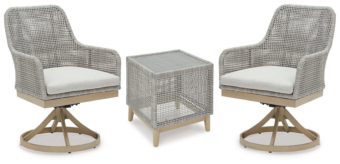 Seton Creek Outdoor Seating Set - U&U Home Budget Furniture (Carteret, NJ)