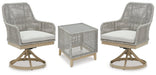 Seton Creek Outdoor Seating Set - U&U Home Budget Furniture (Carteret, NJ)
