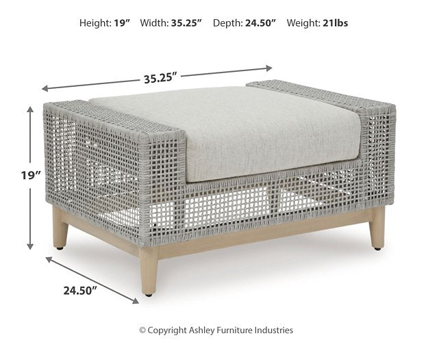Seton Creek Outdoor Seating Set - U&U Home Budget Furniture (Carteret, NJ)