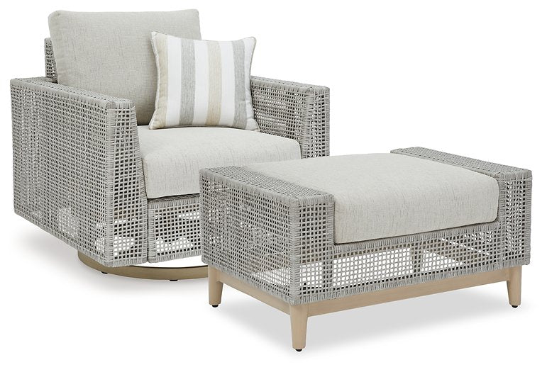 Seton Creek Outdoor Seating Set - U&U Home Budget Furniture (Carteret, NJ)