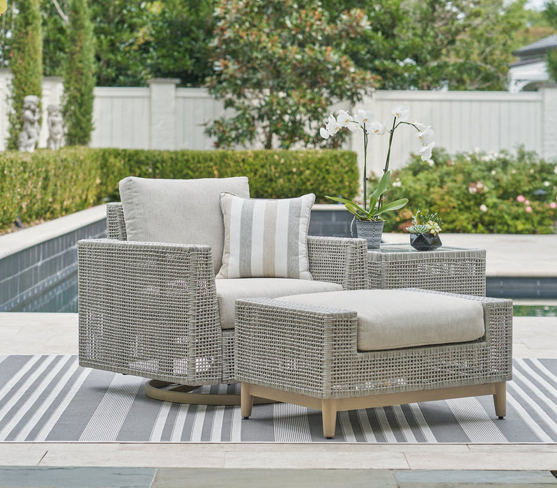 Seton Creek Outdoor Seating Set - U&U Home Budget Furniture (Carteret, NJ)