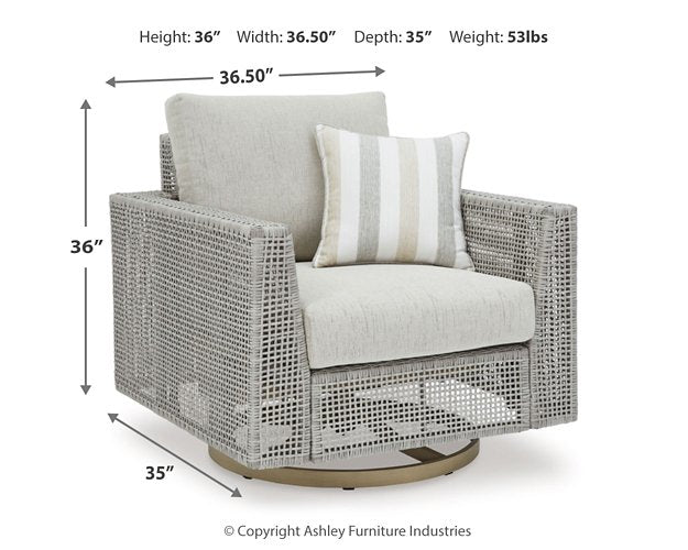 Seton Creek Outdoor Seating Set - U&U Home Budget Furniture (Carteret, NJ)