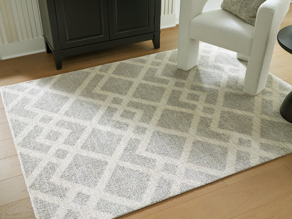 Unawick Medium Rug - U&U Home Budget Furniture (Carteret, NJ)