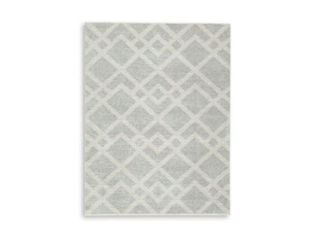 Unawick Medium Rug - U&U Home Budget Furniture (Carteret, NJ)