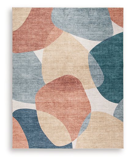 Chanleigh Washable 7'6" x 9'6" Area Rug - U&U Home Budget Furniture (Carteret, NJ)