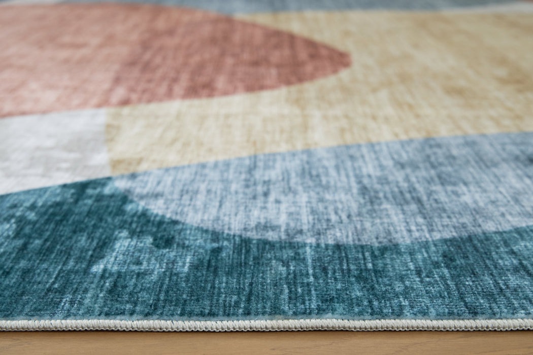 Chanleigh Washable 7'6" x 9'6" Area Rug - U&U Home Budget Furniture (Carteret, NJ)