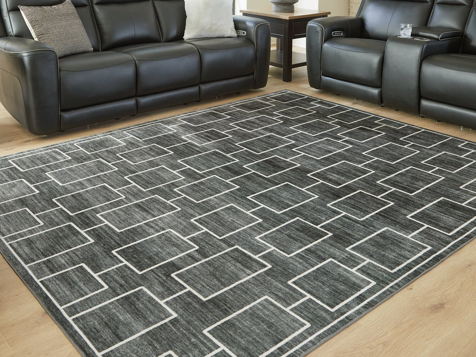 Elderland Washable Area Rug - U&U Home Budget Furniture (Carteret, NJ)
