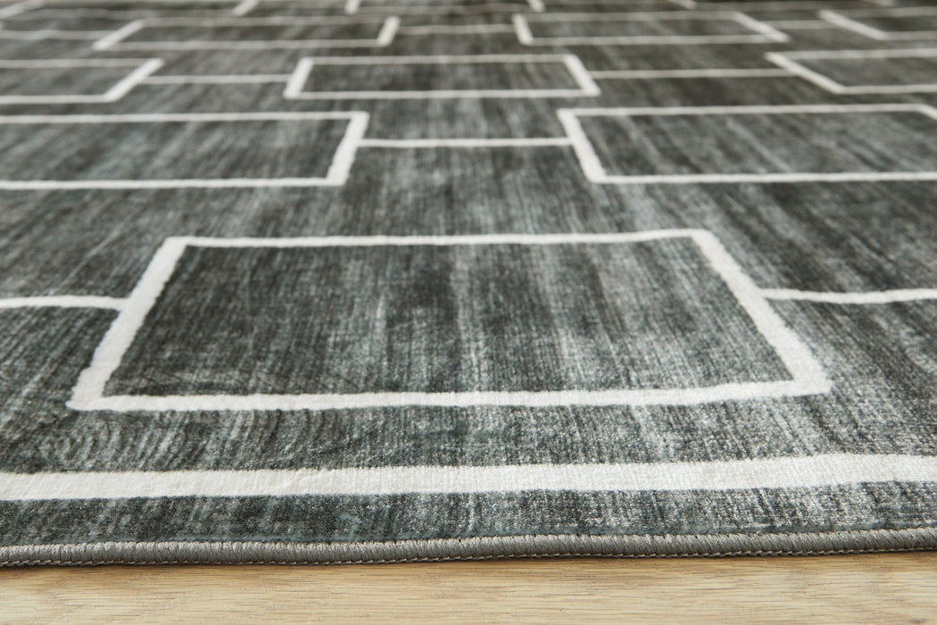 Elderland Washable Area Rug - U&U Home Budget Furniture (Carteret, NJ)