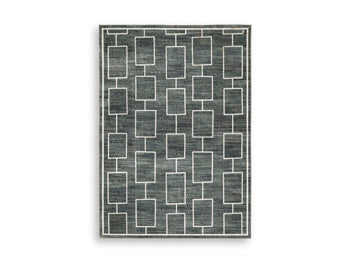 Elderland Washable Area Rug - U&U Home Budget Furniture (Carteret, NJ)