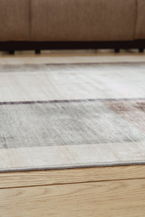 Larkport Washable Area Rug - U&U Home Budget Furniture (Carteret, NJ)