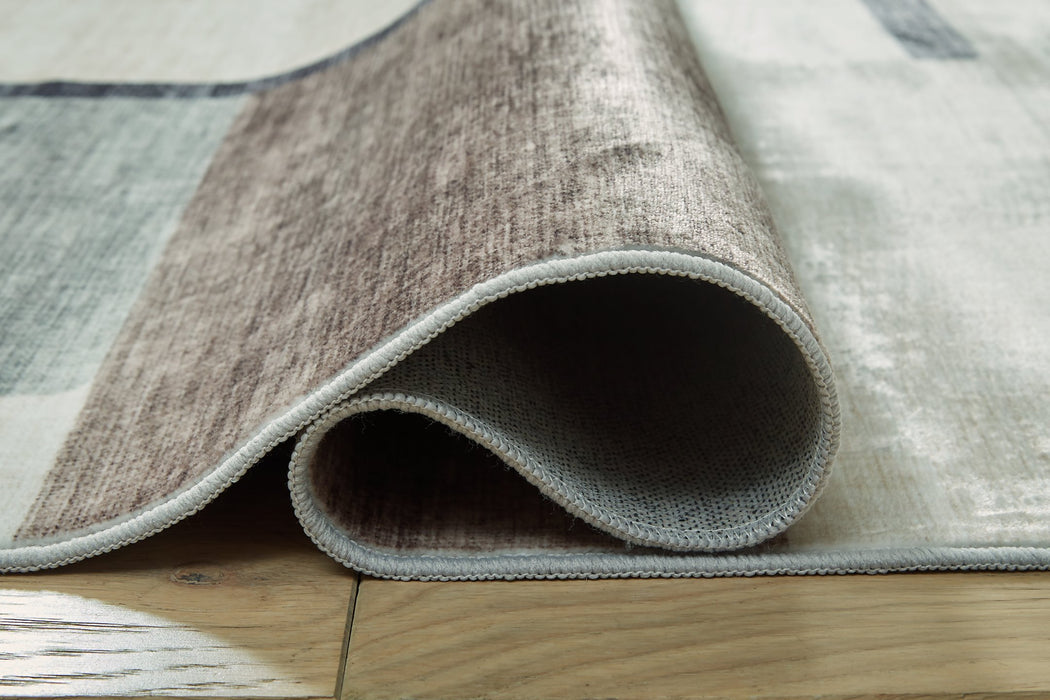Larkport Washable Area Rug - U&U Home Budget Furniture (Carteret, NJ)