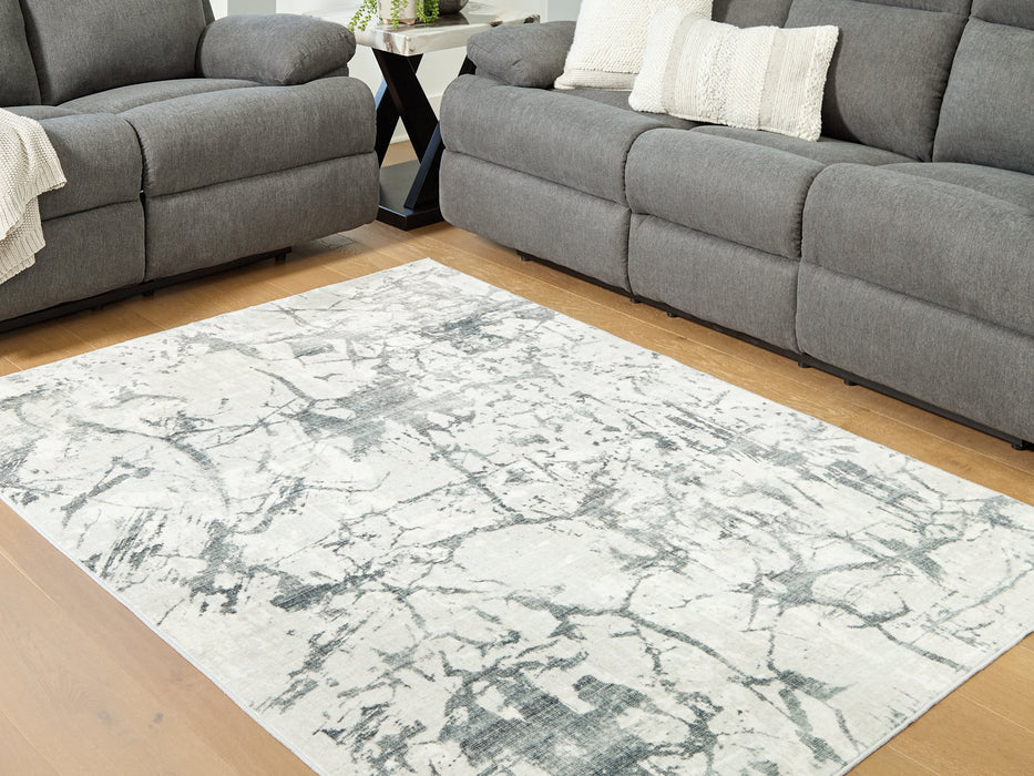 Tobinbury Washable Area Rug - U&U Home Budget Furniture (Carteret, NJ)