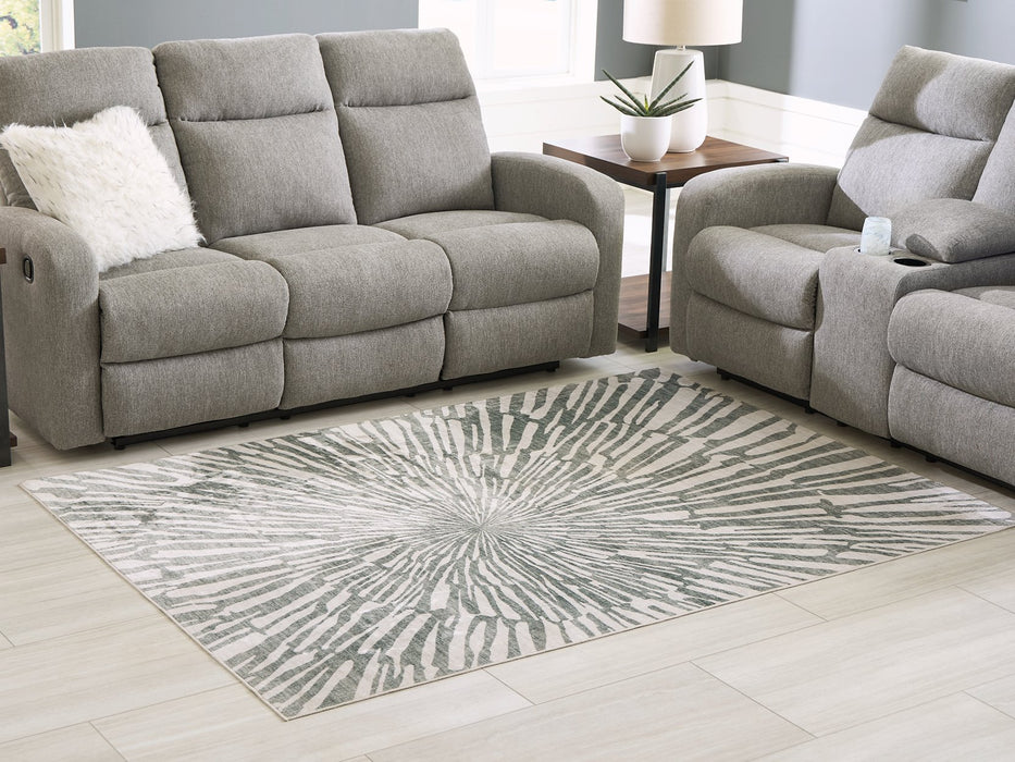 Verland Washable Area Rug - U&U Home Budget Furniture (Carteret, NJ)
