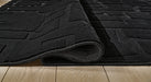 Gibbswell Washable Area Rug - U&U Home Budget Furniture (Carteret, NJ)